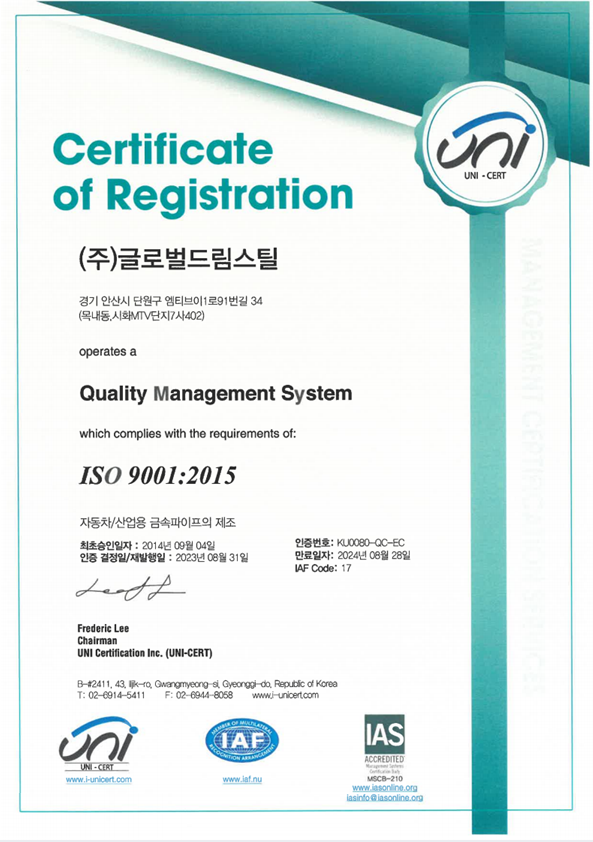 ISO 9001:2015